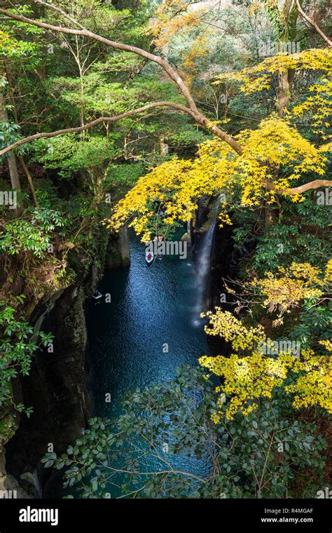 Autumn Takachiho gorge in Japan Stock Photo - Alamy