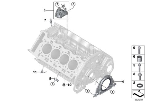 Engine Block & Mounting Parts - 2020 BMW X5 xDrive50i(G05)