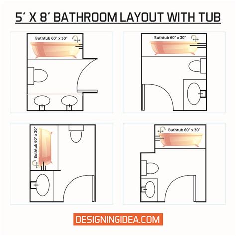 Best Bathroom Layouts (Design Ideas) | Bathroom layout, Bathroom design layout, Bathroom layout ...