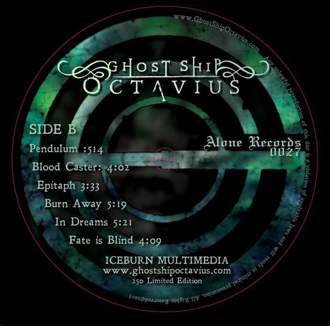 GHOST SHIP OCTAVIUS Ghost Ship Octavius LP SPLATTER Green/Black VINYLS ...