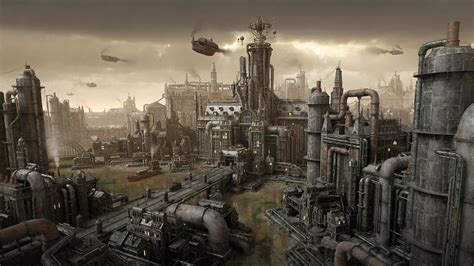 Steampunk 4K wallpaper