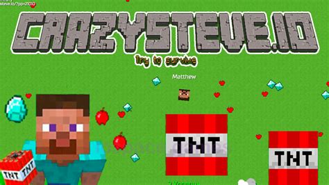 CrazySteve.io | Play CrazySteve io game for free on iospace.games