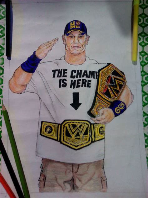 Wwe John Cena Drawing at PaintingValley.com | Explore collection of Wwe John Cena Drawing