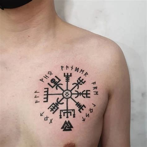 34 Best Vegvisir Tattoo Ideas - Read This First (2024)