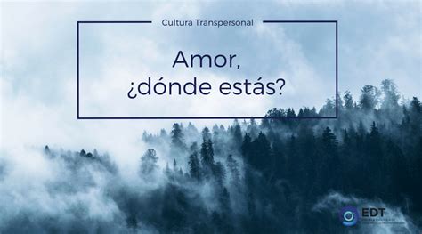 Amor, ¿Dónde estás?