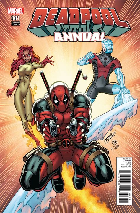 DEADPOOL (Vol. 5) ANNUAL #1 LIM VAR (With images) | Deadpool, Superhero ...