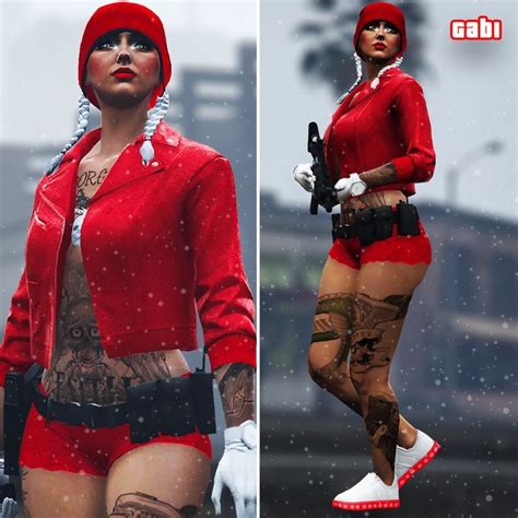 How to Make GTA 5 FEMALE OUTFITS Look AWESOME Using The NO TOP GTA 5 ...