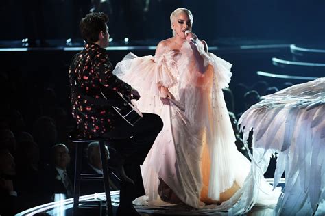 Lady Gaga's Pink Performance Dress at the Grammys 2018 | POPSUGAR Fashion