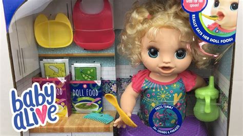 Unboxing and Details of Baby Alive Happy Hungry Baby Doll - YouTube