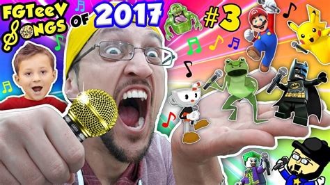 FGTEEV SONGS of 2017 Part 3! Amazing Frog, Minecraft, Lego Dimensions, Scribblenauts =Youtube ...