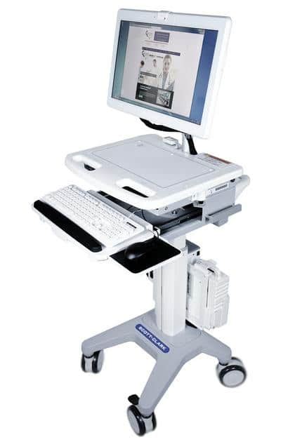 Laptop Workstation on Wheels | Scott-Clark Medical