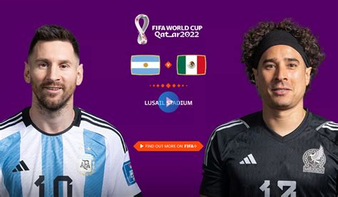 Argentina vs Mexico World Cup Football 2022 Live App, Web, TV, Online - Info Vandar