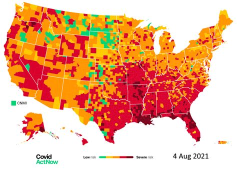 Covid-Act-Now-map-US-counties-risk-level-and-vaccination-percentage-4-Aug-2021 - Desdemona Despair