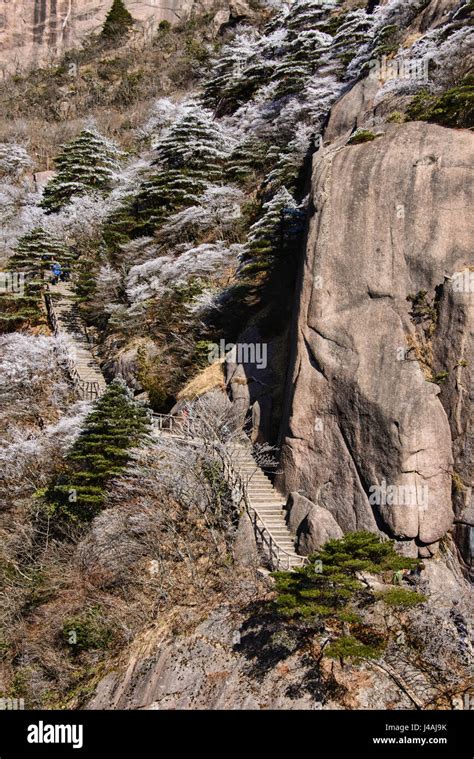 Majestic granite, Huangshan National Park, Anhui, China Stock Photo - Alamy