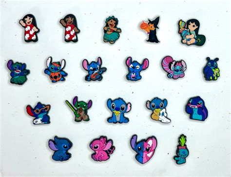 Lilo and Stitch Crocs Charms Stitch and Angel Shoe Charms - Etsy