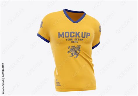 Men’S Sports T Shirt Mockup Stock Template | Adobe Stock