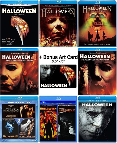 Halloween: Ultimate 11 Movie Collection: Complete Original + Rob Zombie ...