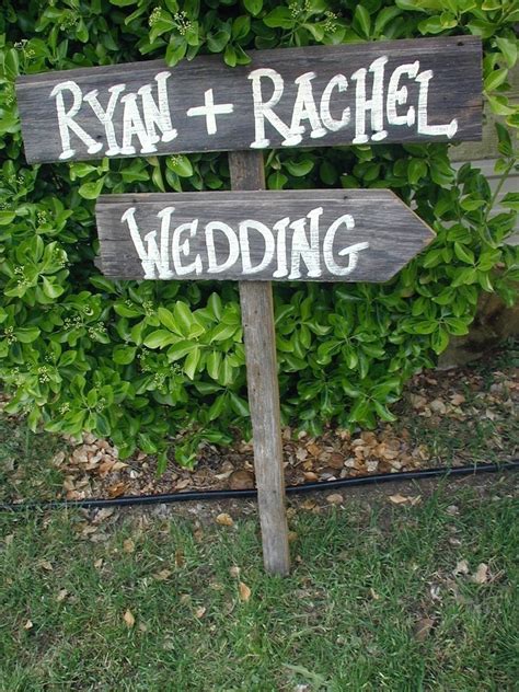 Personalized Wedding Sign / Wedding Yard Sign / Country | Etsy