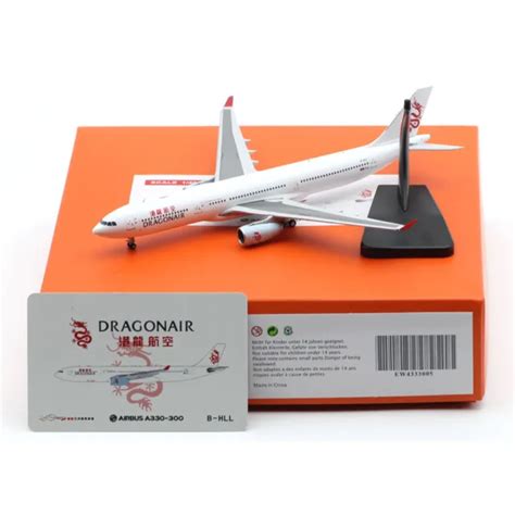 1:400 JC WINGS DRAGONAIR Plane Airbus A330-300 Diecast Models B-HLL Aircraft JET $45.00 - PicClick