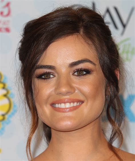 Lucy Hale: Hairstyles for a Triangular or Pear Face Shape