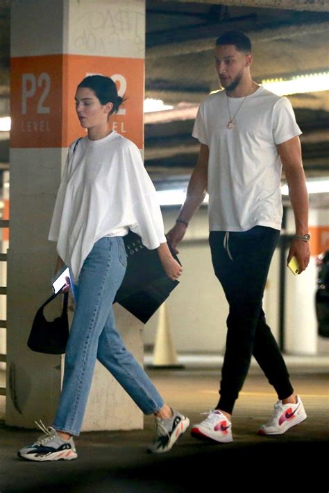 KENDALL JENNER and Ben Simmons Shopping at Barney’s New York in Beverly ...