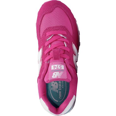 New Balance 574 High Visibility Shoe - Girls' - Kids