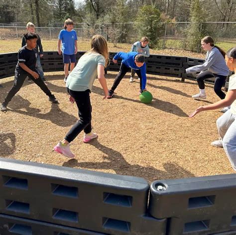 Bratt Elementary Students Enjoying Gaga Ball In New Pit : NorthEscambia.com