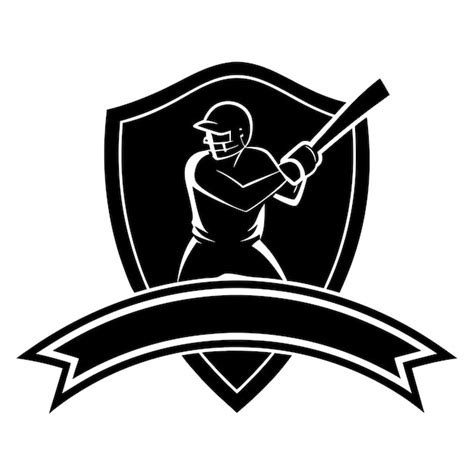 Premium Vector | Minimalist Baseball Academy Sports Logo Vector