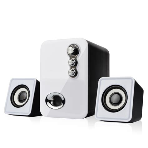 Wired Mini Computer Speakers USB 2 0 Stereo Portable PC Speaker 2 1 ...