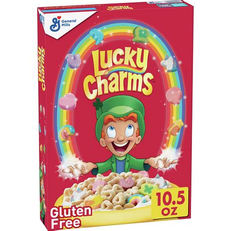 Lucky Charms Gluten Free Cereal with Marshmallows, 10.5 OZ - Walmart.com