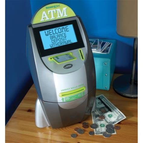 Coin Sorter nick: Check Out Discovery Exclusive Kids Deluxe Toy ATM Machine for $79.95