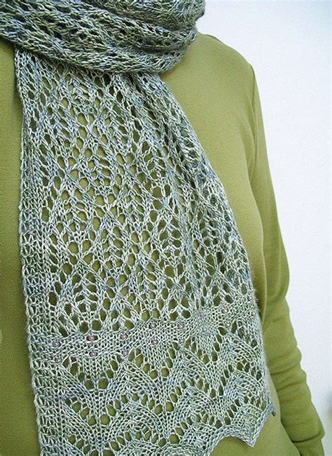 Free knitting pattern for Kernel lace scarf | Scarf knitting patterns, Knitting patterns free ...