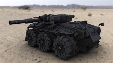 ArtStation - Armored_Tank_Version 01