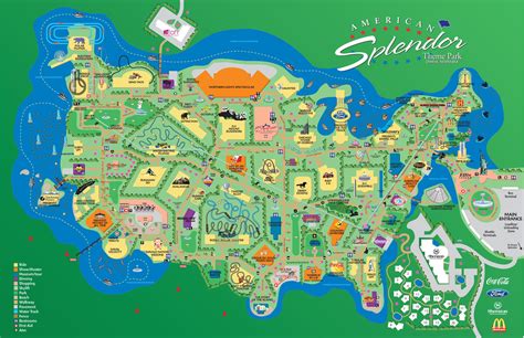 √ Theme Parks Netherlands Map