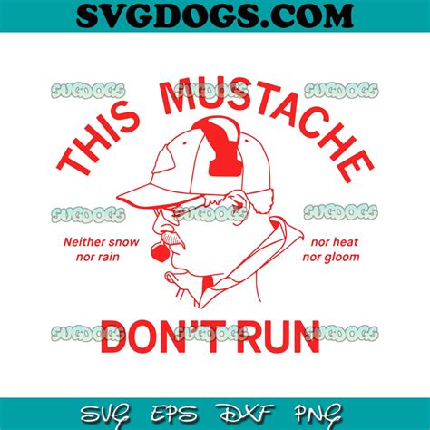 This Mustache Dont Run Andy Reid Chiefs Football SVG