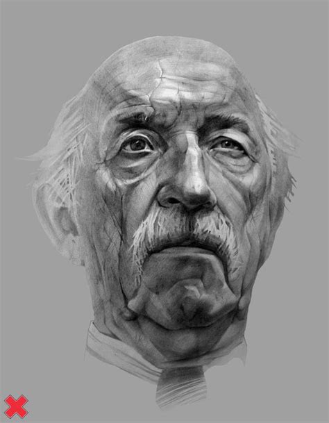 The Old Man Portrait by Sasha Ushkevich