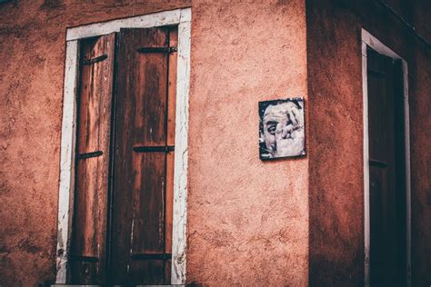 Free Images : street, window, wall, color, blue, door, old man, art ...