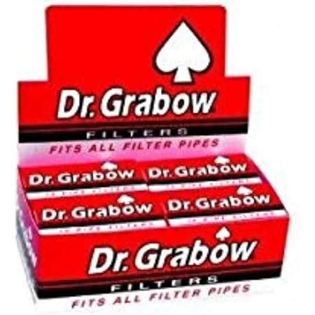 Amazon.com: Dr. Grabow Pipe Filters - 12 Boxes of 10 Filters : Health ...