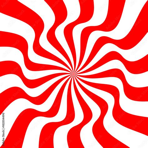 Red white swirl abstract vortex background. Psychedelic wallpaper. Vector illustration Stock ...