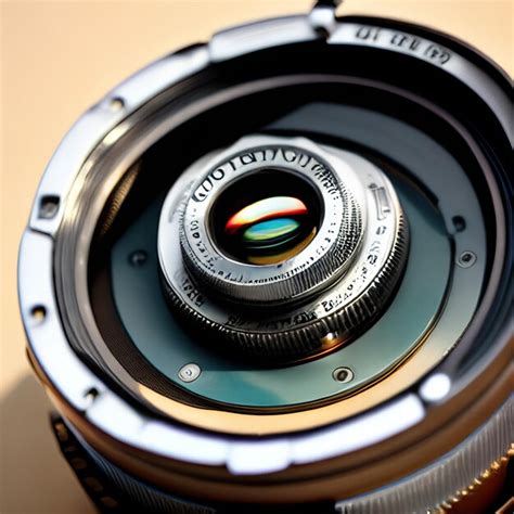 Premium Photo | Antique camera captures shiny chrome SLR lens