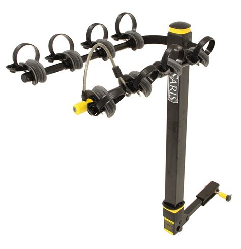 Saris Bike Porter 4 Bike Rack - 1-1/4" and 2" Hitches - Tilting - Locking Saris Hitch Bike Racks ...