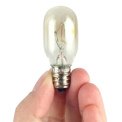 Edison Bulb E12 T20 15W Refrigerator Fridge Light Bulb Tungsten Filament Lamp Bulbs Warm White ...