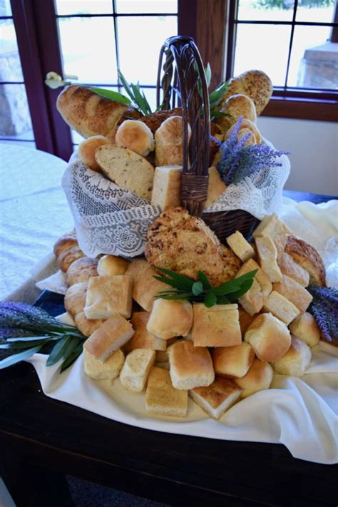 The Ultimate Bread Buffet: Creative Weddings - Table for Fifty