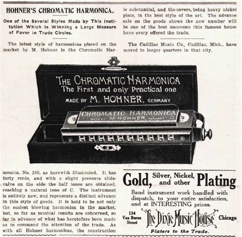 “The Chromatic Harmonica” by Hohner – Chromatic Harmonica History