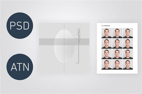 Photoshop Visa & Passport Photo Templates - PassportPhotoApp.com