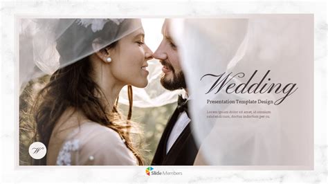 Beautiful Wedding Google Slides Themes for Presentations