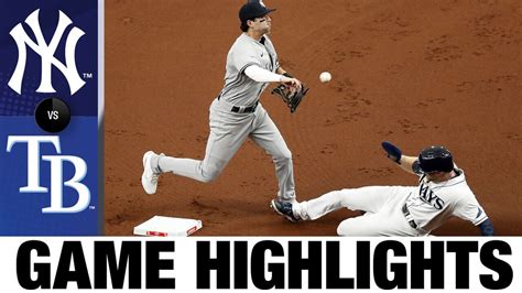 Yankees vs. Rays Game Highlights (4/9/21) | MLB Highlights - YouTube