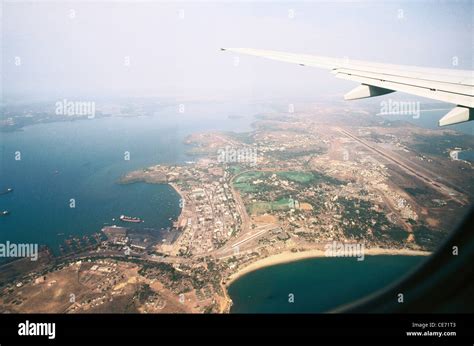 aerial view of goa from aeroplane ; goa ; india ; asia Stock Photo - Alamy