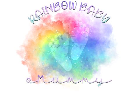 Rainbow Baby Mummy Graphic by RainbowDesigns · Creative Fabrica