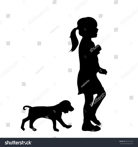 14,171 Little Girl Walking Silhouette Images, Stock Photos & Vectors | Shutterstock